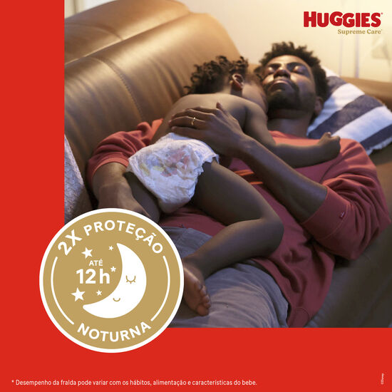 Fralda Huggies Supreme Care XXG - 58 fraldas